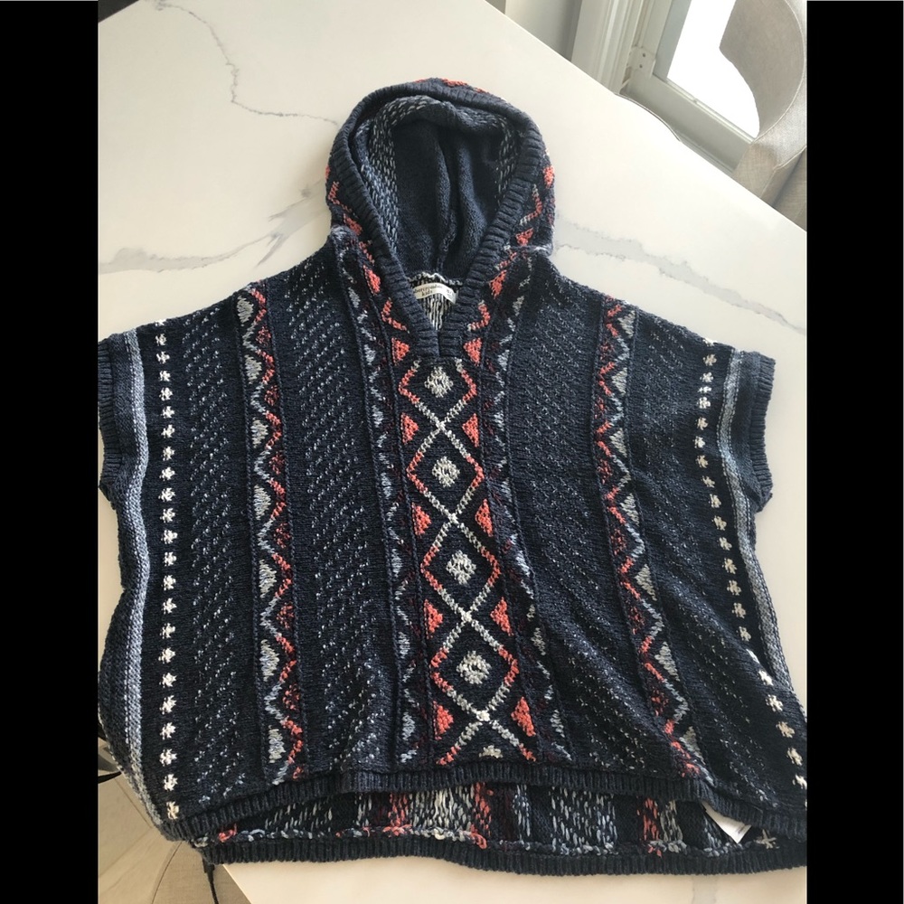 Abercrombie Kids Multi coloured poncho/sweater